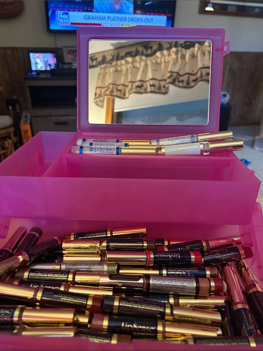 LipSense Metallic Silver & Gold Lip Gloss Duo Set
